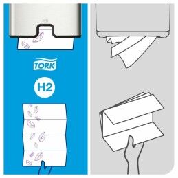 Tork|Papel para secar as mãos Tork Pack Branco (21 Unidades)