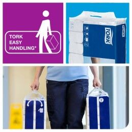 Tork|Papel para secar as mãos Tork Pack Branco (21 Unidades)