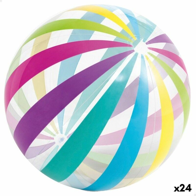 Intex|Bola de praia Intex Jumbo Ø 107 cm PVC (24 Unidades) Intex|Bola de praia Intex Jumbo Ø 107 cm PVC (24 Unidades)