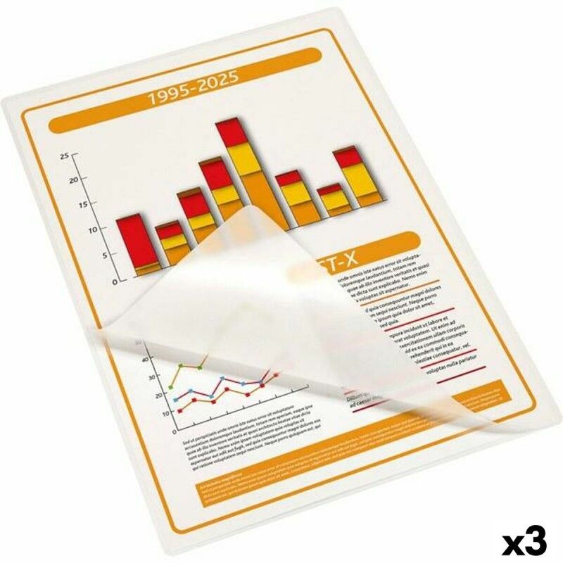 Fixo|Capas de plastificar Fixo A3 (3 Unidades) Fixo|Capas de plastificar Fixo A3 (3 Unidades)