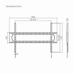 Aisens|Suporte TV Aisens WT120F-293 60"-120" 160 kg