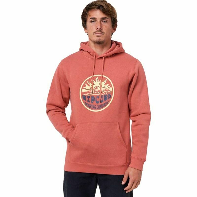 Rip Curl|Polar com Capuz Homem Rip Curl Down The Line Salmão Rip Curl|Polar com Capuz Homem Rip Curl Down The Line Salmão