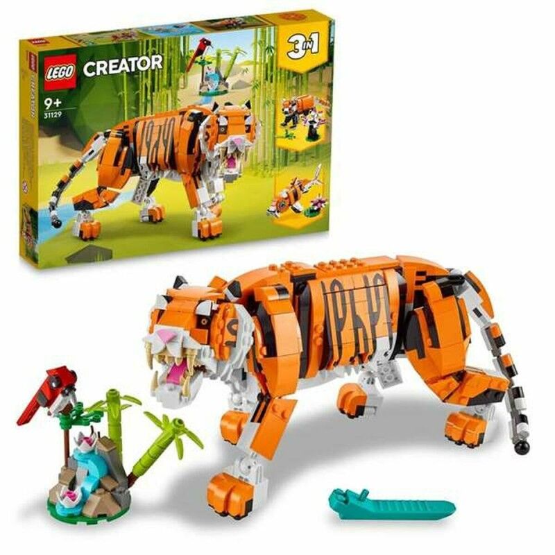 Lego|Jogo de Construção Lego 31129 Creator 3-in-1 Her Majesty the Tiger Majestic Tiger 31129 Multicolor (755 pcs) Lego|Jogo de Construção Lego 31129 Creator 3-in-1 Her Majesty the Tiger Majestic Tiger 31129 Multicolor (755 pcs)
