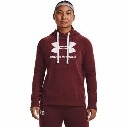 Under Armour|Polar com Capuz Mulher Under Armour Rival Fleece Grená