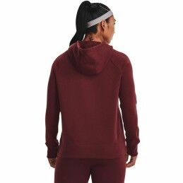 Under Armour|Polar com Capuz Mulher Under Armour Rival Fleece Grená