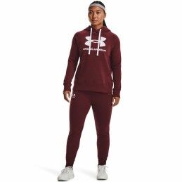 Under Armour|Polar com Capuz Mulher Under Armour Rival Fleece Grená