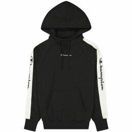 Champion|Polar com Capuz Mulher Champion Script Azul escuro