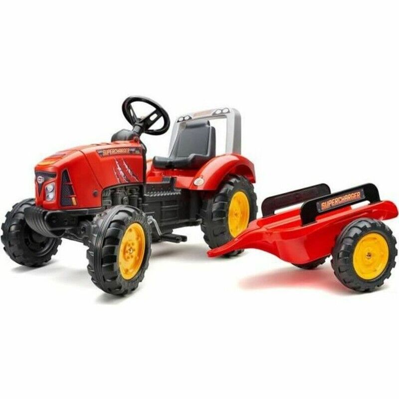 Falk|Trator a Pedais Falk Supercharger 2020AB Vermelho
