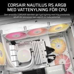 Corsair|Kit de refrigeração líquida Corsair NAUTILUS 240 RS ARGB