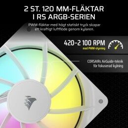Corsair|Kit de refrigeração líquida Corsair NAUTILUS 240 RS ARGB