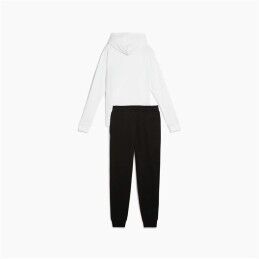 Puma|Fato de Treino de Mulher Puma Chándal Puma Hooded Sweat Suit Tr Branco