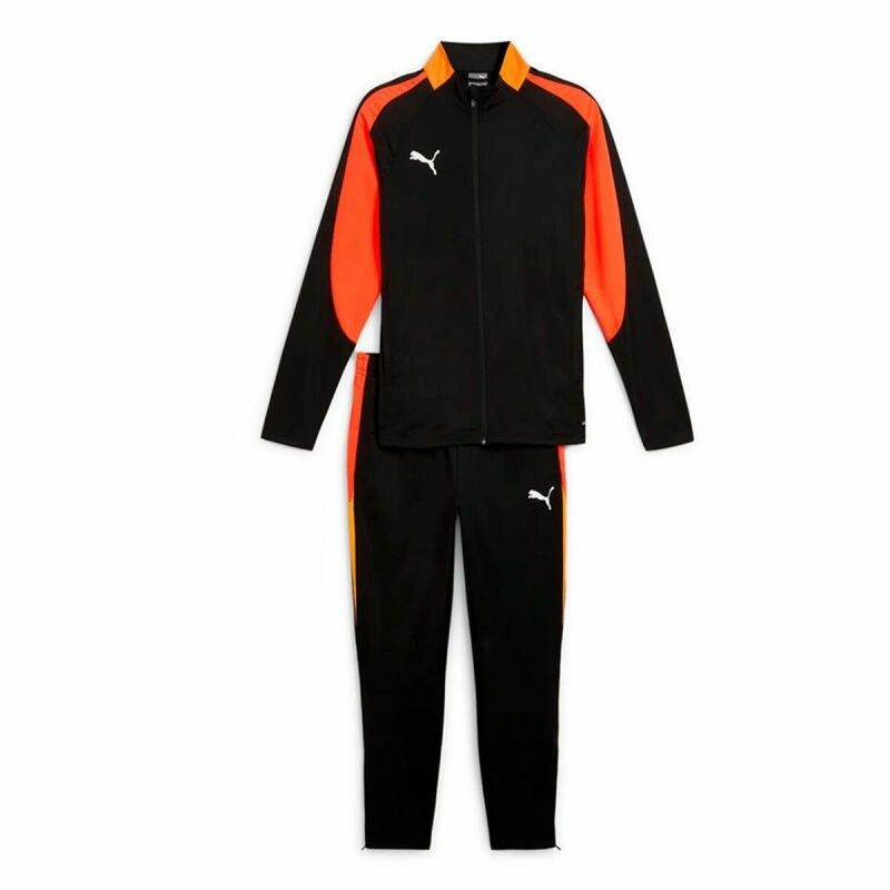 Puma|Fato de Treino para Adultos Puma Individualliga Track Preto Puma|Fato de Treino para Adultos Puma Individualliga Track Preto