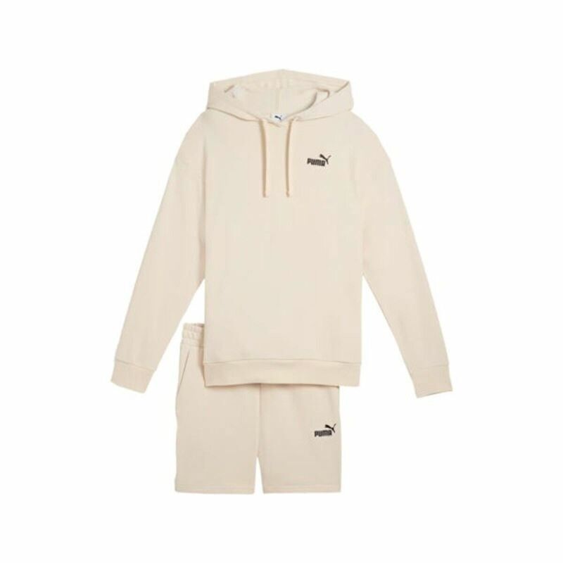 Puma|Fato de Treino de Mulher Puma Short Hooded Relaxed Puma|Fato de Treino de Mulher Puma Short Hooded Relaxed