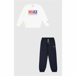 Champion|Fato de Treino Infantil Champion Champion Chandal Champion Crewneck Sweatsuit Niño Azul Branco