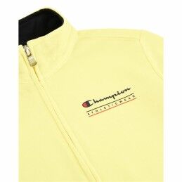 Champion|Fato de Treino Infantil Champion Champion Full Zip Suit Amarelo Preto