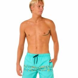 Rip Curl|Calção de Banho Homem Rip Curl Framed Volley Update Verde Água