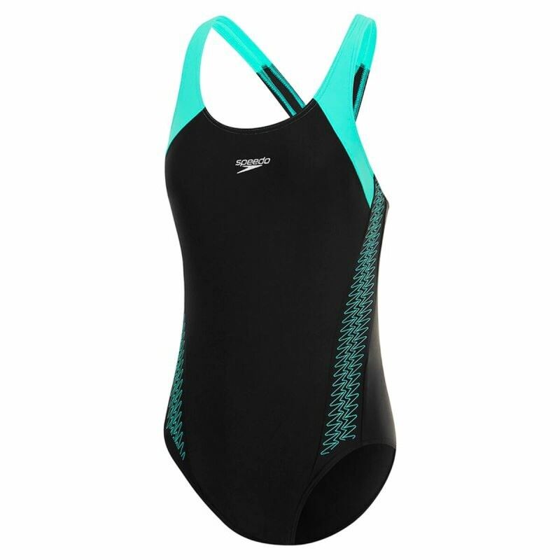 Speedo|Fato de Banho Mulher Speedo Hyperboom Splice Racerback Preto Água Speedo|Fato de Banho Mulher Speedo Hyperboom Splice Racerback Preto Água