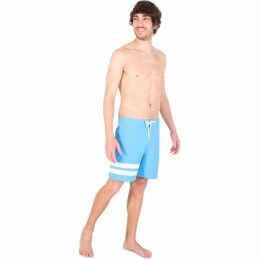 Hurley|Calção de Banho Homem Hurley Block Party 18" Azul celeste