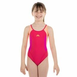 Aquarapid|Fato de Banho de Menina Aquarapid Libe Cor de Rosa Fúcsia