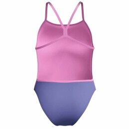 Speedo|Fato de Banho Mulher Speedo Digital Vback Multicolor Cor de Rosa