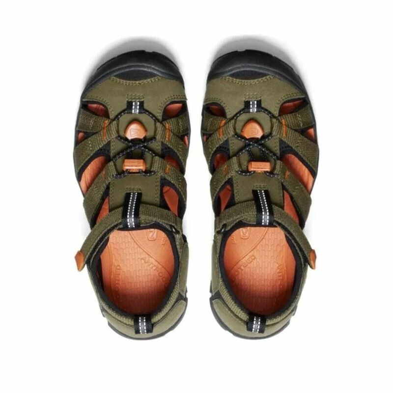 Keen|Chinelos para Crianças Keen Seacamp II Cnx Azeitona
