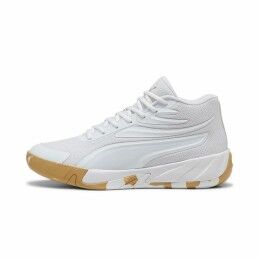 Puma|Sapatilhas de Basquetebol para Adultos Puma Court Pro Marble Branco