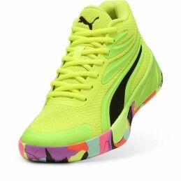 Puma|Sapatilhas de Basquetebol para Adultos Puma Court Pro Marble Amarelo