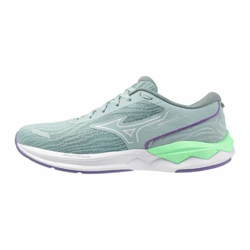 Mizuno|Sapatilhas de Running para Adultos Mizuno Wave Revolt 3 Cinzento claro Mizuno|Sapatilhas de Running para Adultos Mizuno Wave Revolt 3 Cinzento claro