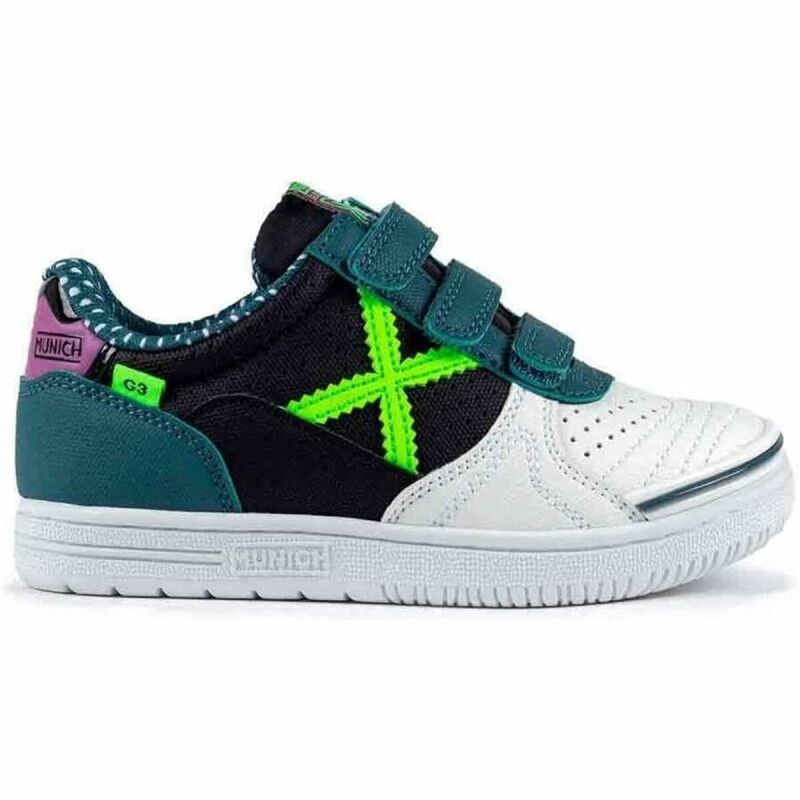 Munich|Chuteiras de Futebol de Salão para Adultos Munich G-3 Kid Vco 434 Turquesa Munich|Chuteiras de Futebol de Salão para Adultos Munich G-3 Kid Vco 434 Turquesa