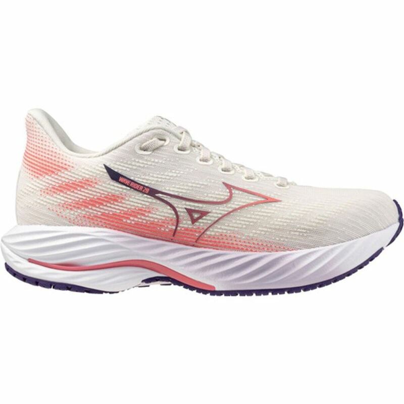 Mizuno|Sapatilhas de Running para Adultos Mizuno Wave Rider 28 Vermelho Mulher Mizuno|Sapatilhas de Running para Adultos Mizuno Wave Rider 28 Vermelho Mulher