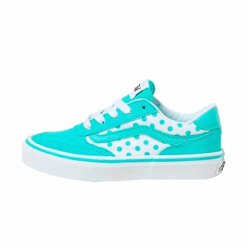 Vans|Sapatilhas de Desporto Infantis Vans Brooklyn Ls Pols Azul Claro Vans|Sapatilhas de Desporto Infantis Vans Brooklyn Ls Pols Azul Claro
