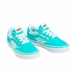 Vans|Sapatilhas de Desporto Infantis Vans Brooklyn Ls Pols Azul Claro