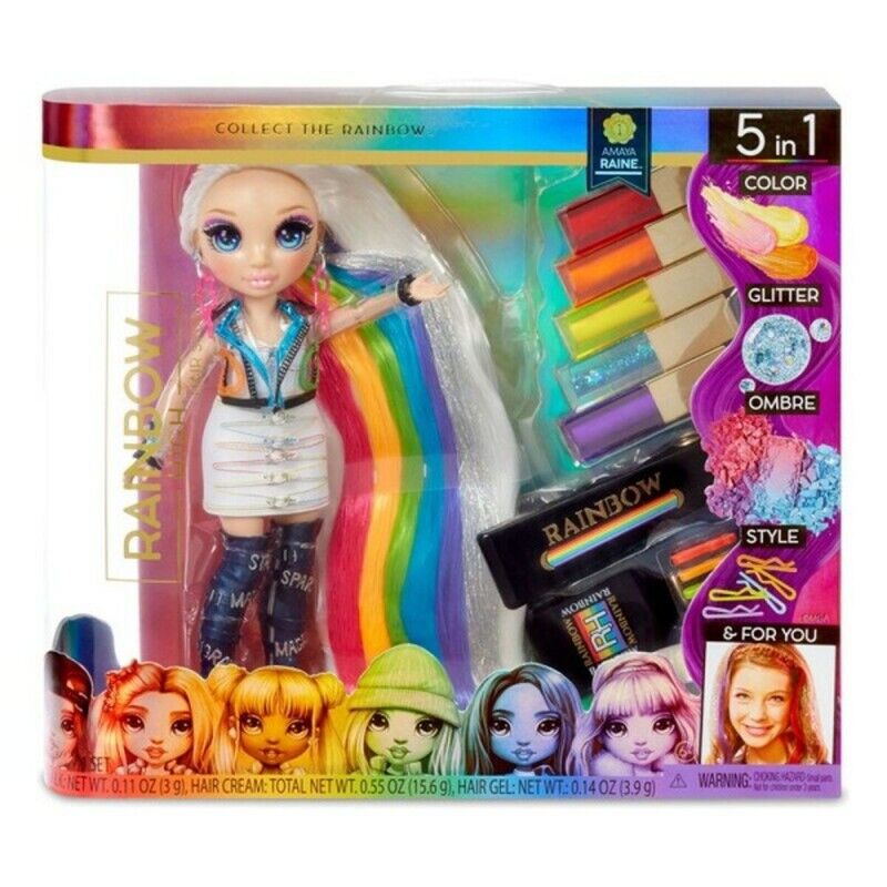 Rainbow High|Playset Rainbow Hair Studio Rainbow High 569329E7C 5 em 1 (30 cm) Rainbow High|Playset Rainbow Hair Studio Rainbow High 569329E7C 5 em 1 (30 cm)