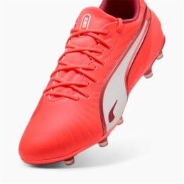 Puma|Chuteiras para Adultos Puma King Match Fg/Ag Vermelho