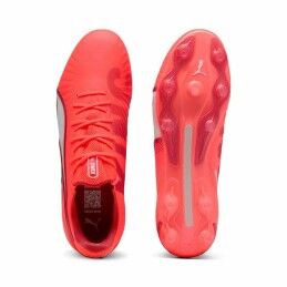 Puma|Chuteiras para Adultos Puma King Ultimate Fg/Ag Vermelho