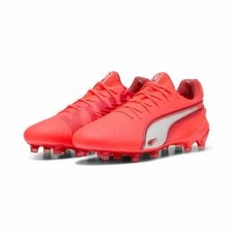 Puma|Chuteiras para Adultos Puma King Ultimate Fg/Ag Vermelho