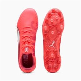 Puma|Chuteiras para Adultos Puma King Ultimate Mg Vermelho