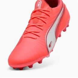 Puma|Chuteiras para Adultos Puma King Ultimate Mg Vermelho