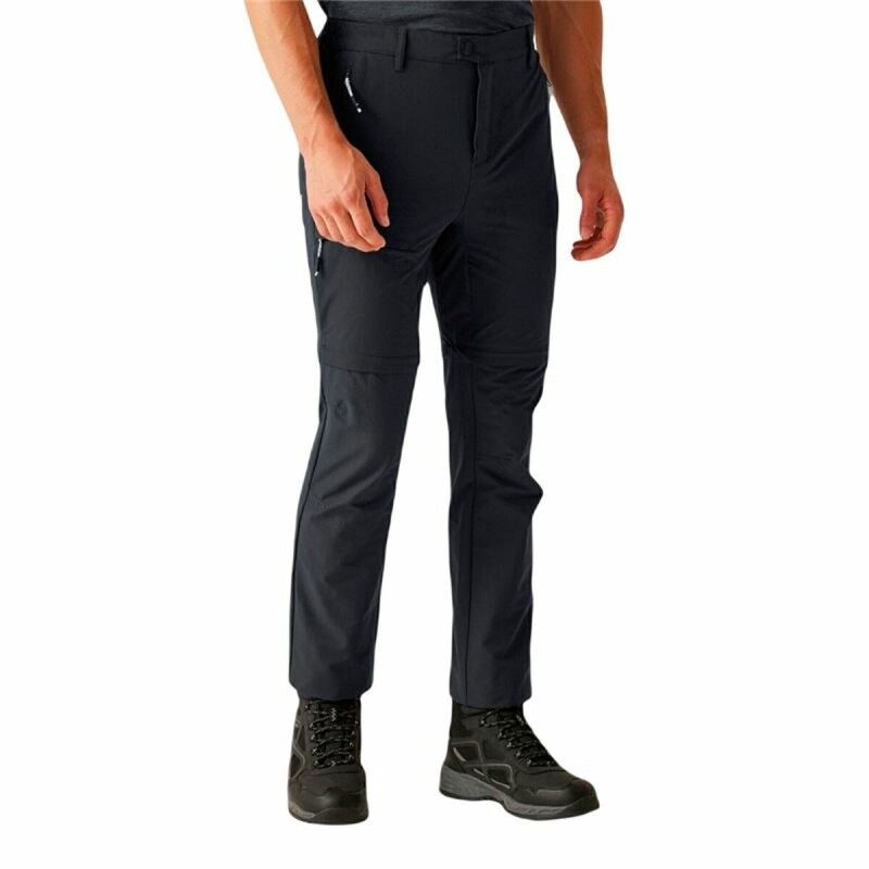 Regatta|Calças Desportivas Regatta Highton II Zip Off Preto Montanha Regatta|Calças Desportivas Regatta Highton II Zip Off Preto Montanha
