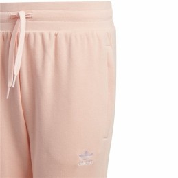 Calças de Treino Infantis Adidas Originals Trefoil Rosa Claro