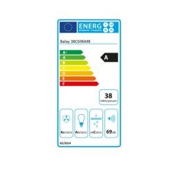Balay|Extrator Convencional Balay 3BC696MB 90 cm 600 m3/h 69 dB 220W Branco