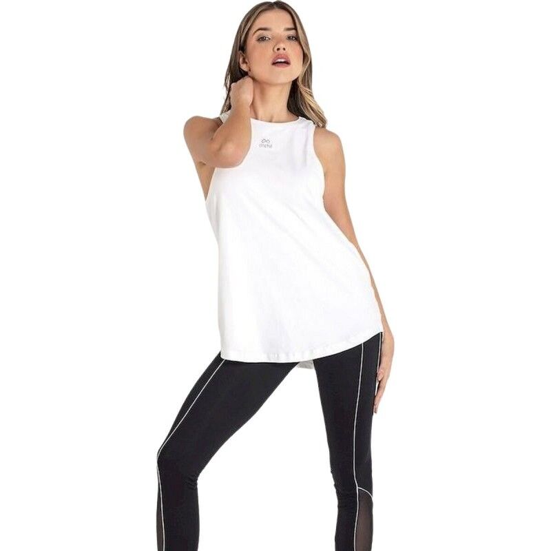 Ditchil|T-Shirt para Mulher sem Mangas Ditchil Dictchil Tank Top Energy Mujer Branco Ditchil|T-Shirt para Mulher sem Mangas Ditchil Dictchil Tank Top Energy Mujer Branco