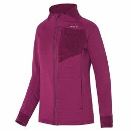Bullpadel|Polar com Capuz Mulher Bullpadel Lipis Vermelho Escuro