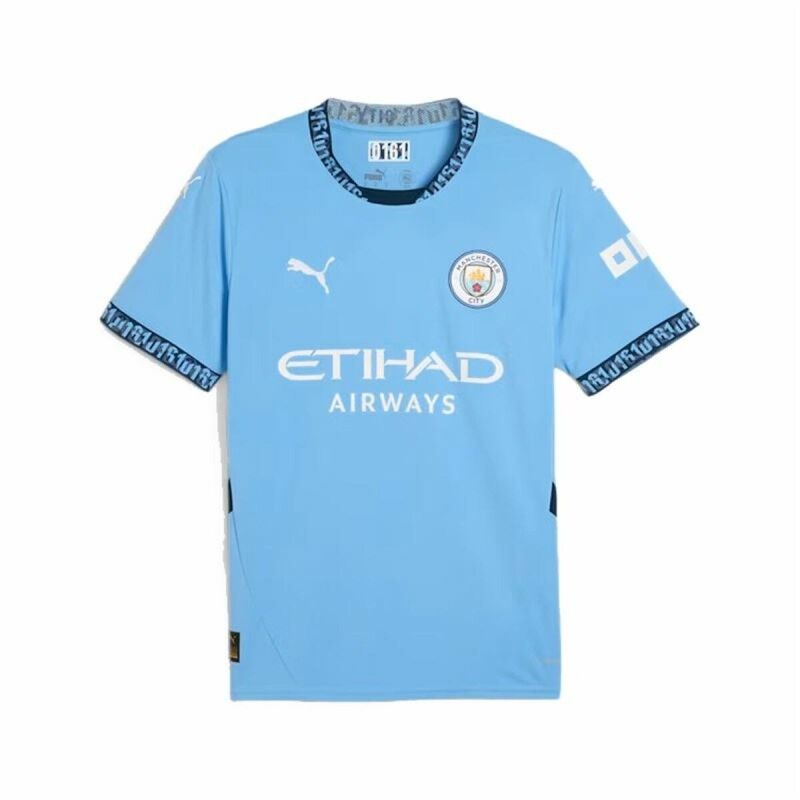 Puma|T-Shirt de Futebol de Manga Curta Homem Puma Manchester City 24/25 1ª Puma|T-Shirt de Futebol de Manga Curta Homem Puma Manchester City 24/25 1ª