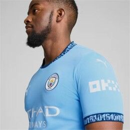 Puma|T-Shirt de Futebol de Manga Curta Homem Puma Manchester City 24/25 1ª