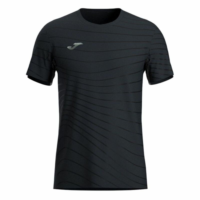 Joma Sport|T-Shirt de Desporto de Manga Curta Joma Sport R-Night Preto Joma Sport|T-Shirt de Desporto de Manga Curta Joma Sport R-Night Preto