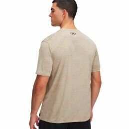 Under Armour|Camisola de Manga Curta Homem Under Armour Tech Marrom claro