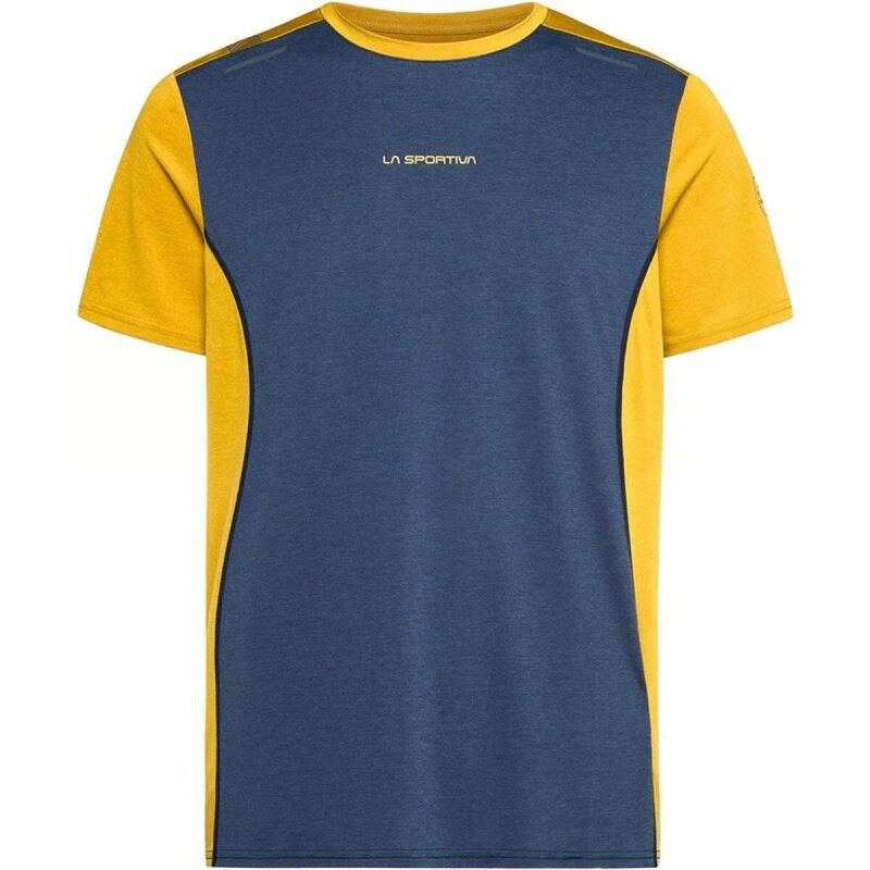 La Sportiva|Camisola de Manga Curta Homem La Sportiva Tracer Azul La Sportiva|Camisola de Manga Curta Homem La Sportiva Tracer Azul