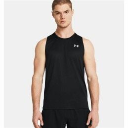 Under Armour|Camisola de Manga Curta Homem Under Armour Tech Preto