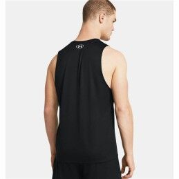 Under Armour|Camisola de Manga Curta Homem Under Armour Tech Preto